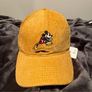 Kith Disney adjustable corduroy cap